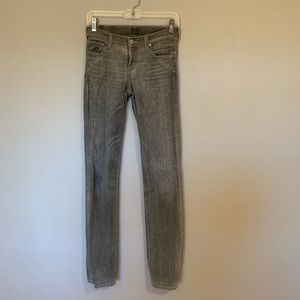 Citizens of Humanity grey straight leg jeans